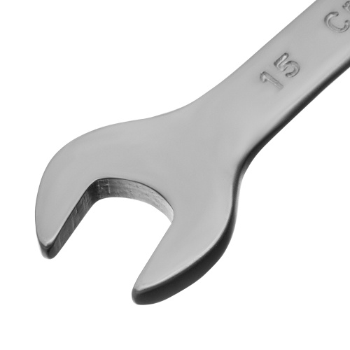 Ключ комбинированный, 15 мм, CrV, матовый хром Matrix по ценам производителя в Уфе с доставкой по всей России
