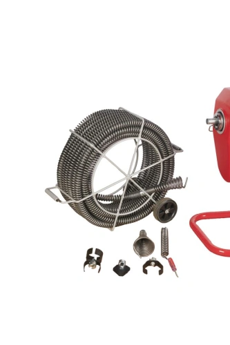 Машина для прочистки канализационных труб секционная 50-200 мм 1,1 кВт TOR TD-200-A по ценам производителя в Уфе с доставкой по всей России