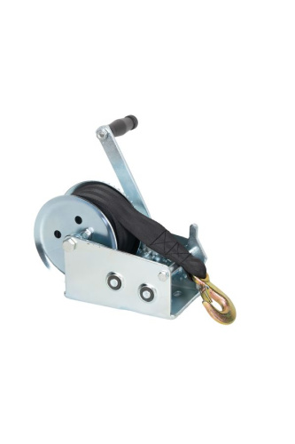 Лебедка ручная TOR ЛФ-2500 (FD) г/п 1,0 т длина ленты 10 м по ценам производителя в Уфе с доставкой по всей России