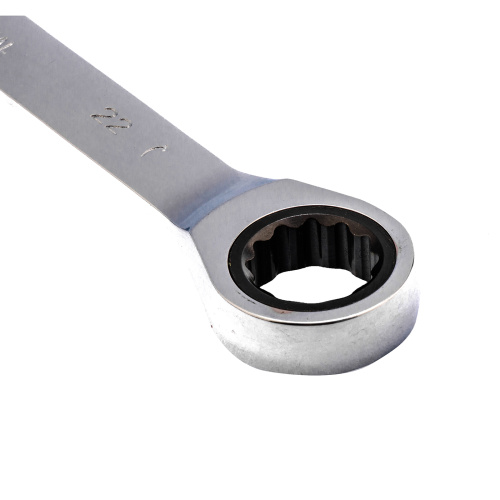 Ключ комбинированный трещоточный, 22 мм, CrV, зеркальный хром Matrix по ценам производителя в Уфе с доставкой по всей России