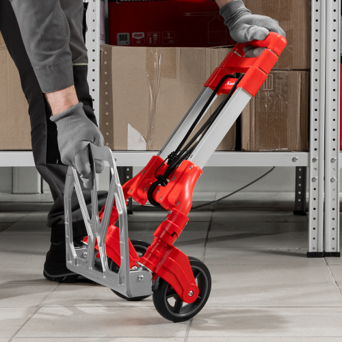 Тележка хозяйственная, складная, 2 колесная, грузоподъемность 70 кг Matrix по ценам производителя в Уфе с доставкой по всей России