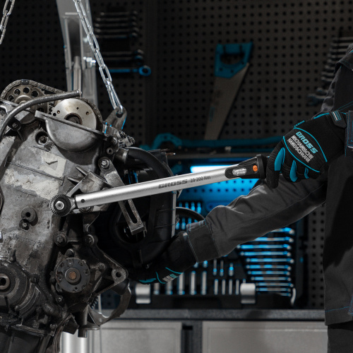 Ключ динамометрический, 20-200 Нм, 1/2", CrV Gross по ценам производителя в Уфе с доставкой по всей России