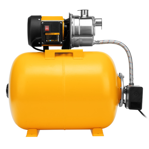 Насосная станция PSL1100X, 1100 Вт, 3600 л/ч, ресивер 50 л, подъем 45 м, нержавейка Denzel по ценам производителя в Уфе с доставкой по всей России