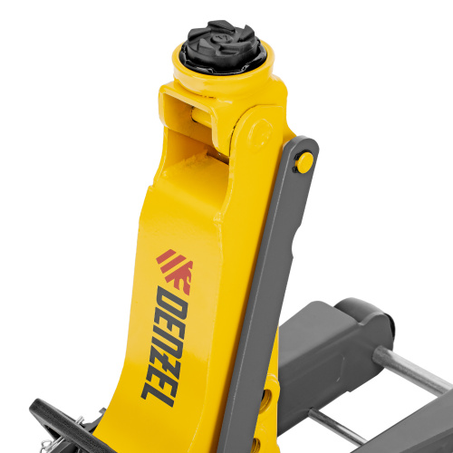 Домкрат гидравлический подкатной с фиксатором, 2,5 т, 85-385 мм Denzel по ценам производителя в Уфе с доставкой по всей России