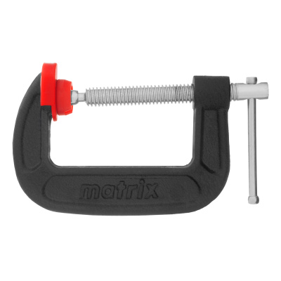 Струбцина G-образная, 75 мм Matrix по ценам производителя в Уфе с доставкой по всей России