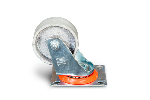 Колесо поворотное чугунное EM01 VKV 80 80 мм термостойкое по ценам производителя в Уфе с доставкой по всей России