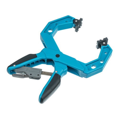 Струбцина клещеобразная 4, пластиковый корпус, храповой механизм жесткой фиксации, 100 мм Gross по ценам производителя в Уфе с доставкой по всей России