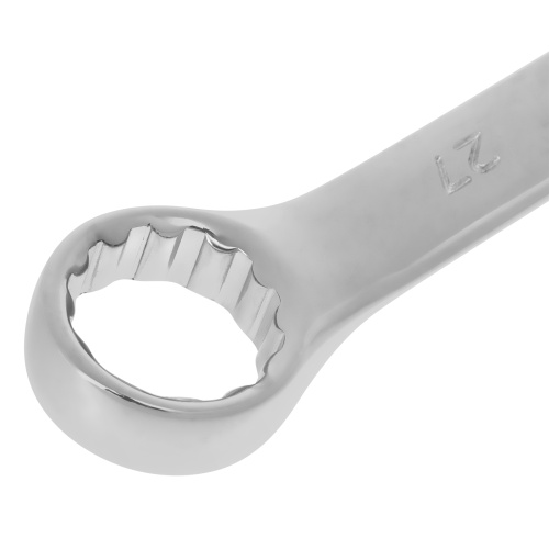 Ключ комбинированный, 27 мм, CrV, полированный хром Matrix по ценам производителя в Уфе с доставкой по всей России