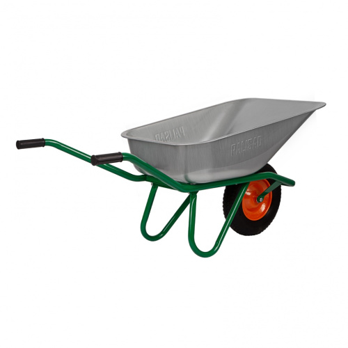 Тачка садово-строительная, усиленная, грузоподъемность 200 кг, объем 90 л по ценам производителя в Уфе с доставкой по всей России