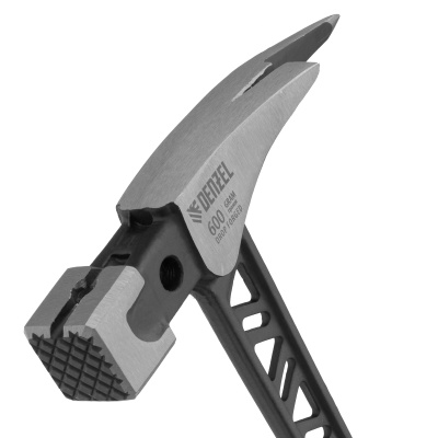 Молоток кровельщика 600 г, цельнокованый, боек с магнитом, двухкомп. обрезин. рук-ка Denzel по ценам производителя в Уфе с доставкой по всей России