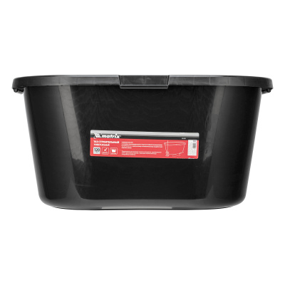 Таз строительный прямоугольный универсальный, 120л, ударопрочный Matrix по ценам производителя в Уфе с доставкой по всей России