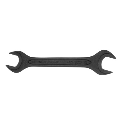 Ключ рожковый,19 х 22 мм, CrV, фосфатированный Сибртех по ценам производителя в Уфе с доставкой по всей России