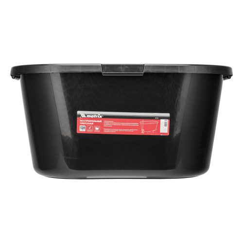 Таз строительный прямоугольный универсальный, 120л, ударопрочный Matrix по ценам производителя в Уфе с доставкой по всей России