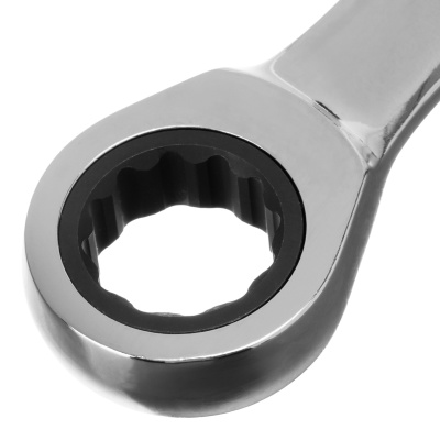 Ключ комбинированный трещоточный, 18 мм, CrV, зеркальный хром Matrix Professional по ценам производителя в Уфе с доставкой по всей России