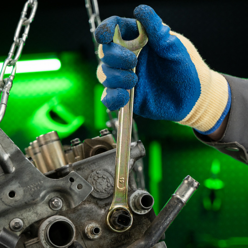 Набор ключей комбинированный 6-32 мм, 26 шт, желтый цинк Сибртех по ценам производителя в Уфе с доставкой по всей России