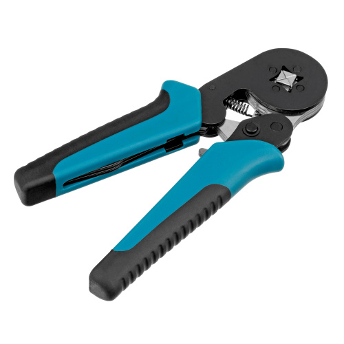 Клещи (пресс-клещи) для обжима наконечников электропроводов с сечением 0.25-8 мм2 Gross по ценам производителя в Уфе с доставкой по всей России