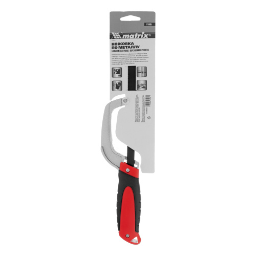Ножовка по металлу, 250 мм, обрезиненная рукоятка Matrix по ценам производителя в Уфе с доставкой по всей России
