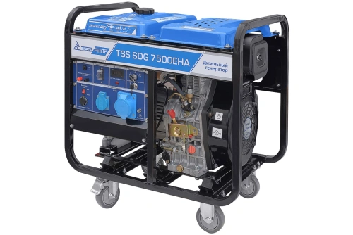 Дизель генератор TSS SDG 7500EHA по ценам производителя в Уфе с доставкой по всей России