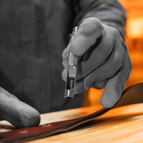 Набор пробойников для кожи 2 3 4 5 6 8 9 10 13 мм, 9 шт, чехол Сибртех по ценам производителя в Уфе с доставкой по всей России