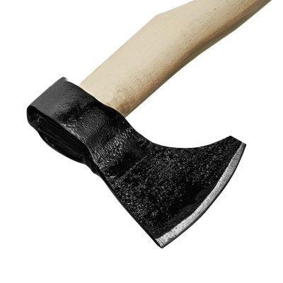 Топор кованый, в сборе, 700/950 г, деревянное топорище, 400 мм, таежный "Олень" по ценам производителя в Уфе с доставкой по всей России