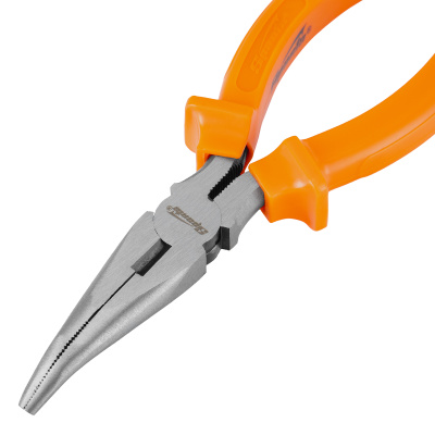 Длинногубцы изогнутые Classic, 160 мм, шлифованные, пластмассовые рукоятки Sparta по ценам производителя в Уфе с доставкой по всей России