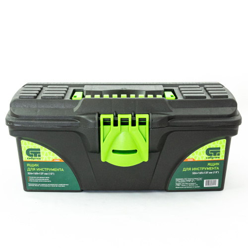 Ящик для инструмента, 324 х 165 х 137 мм, 13", пластик Сибртех по ценам производителя в Уфе с доставкой по всей России