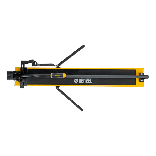 Плиткорез рельсовый 1000х16мм, каретка на подш., стальная станина, усил. рукоятка-пенал Denzel по ценам производителя в Уфе с доставкой по всей России