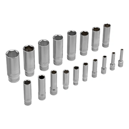 Набор инструментов, 1/2", 3/8", 1/4", CrV, 120 зубьев, 216 предметов Gross по ценам производителя в Уфе с доставкой по всей России