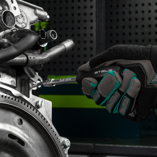 Набор инструментов, 1/4", Cr-V, S2, усиленный кейс, 47 предметов Stels по ценам производителя в Уфе с доставкой по всей России