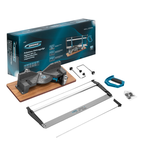 Стусло прецизионное, двухплоскостное, пила 600 мм, две прижимные струбцины, ограничительный упор Gross по ценам производителя в Уфе с доставкой по всей России