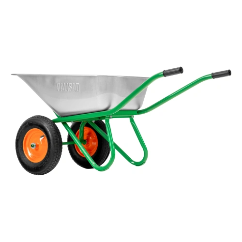 Тачка садово-строительная, 2-х колесная, усиленная, грузоподъемность 320 кг, объем 100 л Palisad по ценам производителя в Уфе с доставкой по всей России