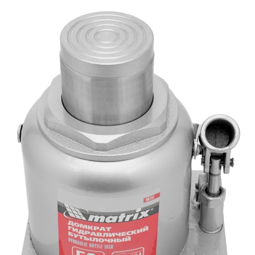 Домкрат гидравлический бутылочный, 50 т, высота подъема 240-370 мм Matrix по ценам производителя в Уфе с доставкой по всей России