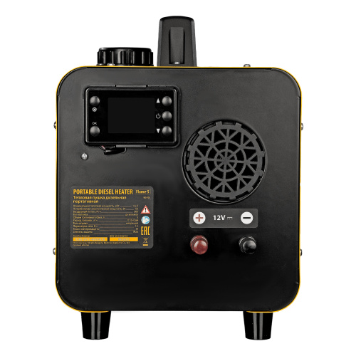 Дизельная тепловая портативная пушка  Flame-5, 5кВт, 300м3/ч, непр.наг., циф. терм. Denzel по ценам производителя в Уфе с доставкой по всей России