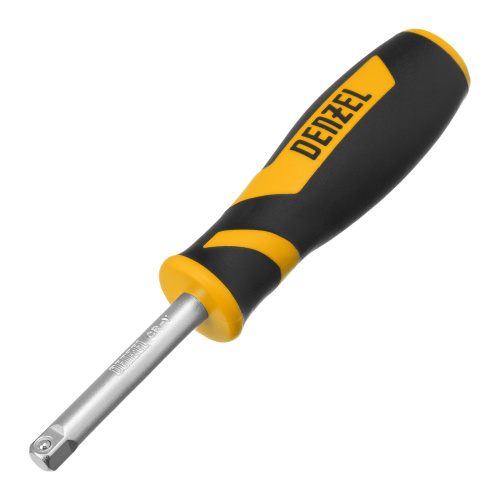 Набор инструментов, 1/2", 1/4", CrV, S2, пластиковый кейс, 84 предмета Denzel по ценам производителя в Уфе с доставкой по всей России