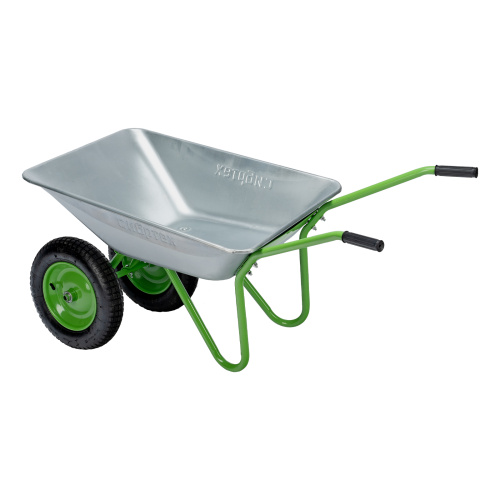 Тачка садовая, 2-х колесная, грузоподъемность 120 кг, объем 65 л Сибртех по ценам производителя в Уфе с доставкой по всей России
