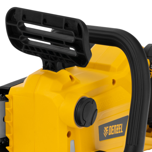 Цепная пила аккумуляторная бесщеточная RCS400-36, Li-ion, 36 В, 4 Ач, шина 400 мм Denzel по ценам производителя в Уфе с доставкой по всей России