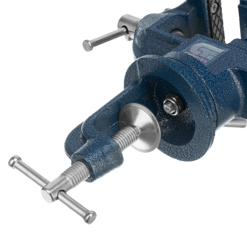 Тиски слесарные, настольные, поворотные, ширина рабочих губок 50 мм, наковальня Сибртех по ценам производителя в Уфе с доставкой по всей России