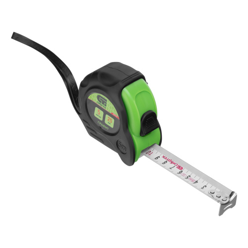 Рулетка Графит,обрезиненный корпус,амортизатор,5 м х 25 мм Сибртех по ценам производителя в Уфе с доставкой по всей России