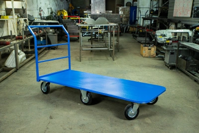 Тележка платформенная TOR ТП-5 (750х1800) г/п 555 кг (200 мм) купить в Москве с доставкой по всей России | ProtosMarket.ru