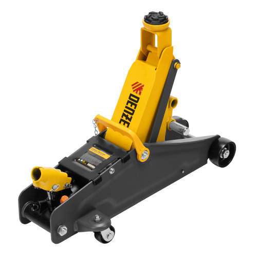 Домкрат гидравлический подкатной с фиксатором, 2,8 т, 135-385 мм Denzel по ценам производителя в Уфе с доставкой по всей России