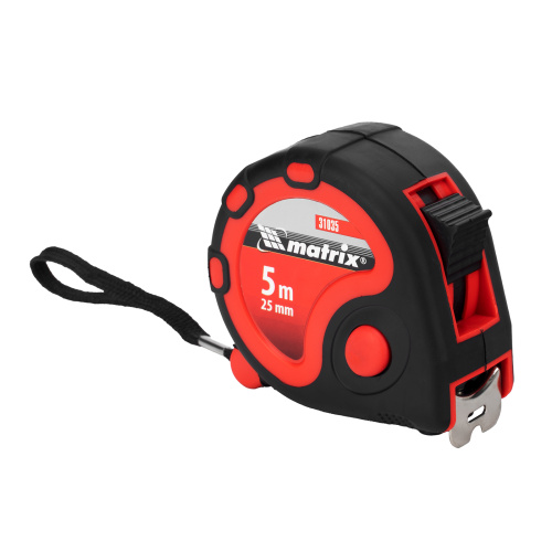Рулетка Status 3 fixations,5 м х 25 мм,двухкомпонентный корпус,3 фиксации ленты Matrix по ценам производителя в Уфе с доставкой по всей России