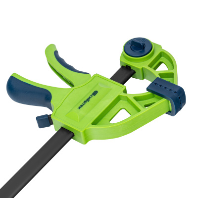 Струбцина F-образная, быстрозажимная, 200 х 70 х 420 мм, пластиковый корпус, фиксатор, двухкомпонентная рукоятка Сибртех по ценам производителя в Уфе с доставкой по всей России