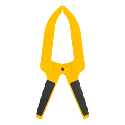 Струбцина клещеобразная, удлиненная 75 х 110 мм двухкомпонентные рукоятки Denzel по ценам производителя в Уфе с доставкой по всей России