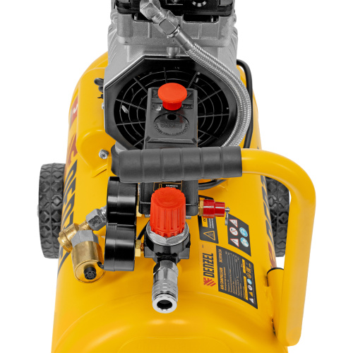 Компрессор DLS950/24 безмаслянный малошумный 950 Вт, 165 л/мин, ресивер 24 л Denzel по ценам производителя в Уфе с доставкой по всей России