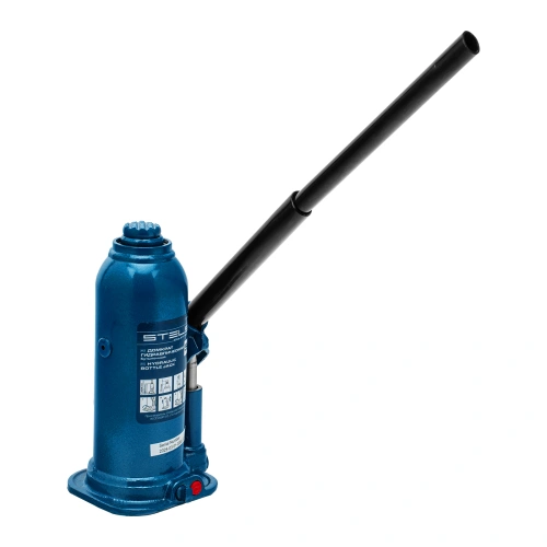 Домкрат гидравлический бутылочный, 5 т, h подъема 207-404 мм Stels по ценам производителя в Уфе с доставкой по всей России