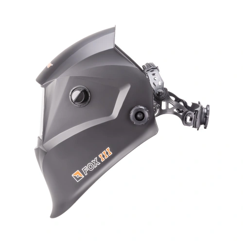 Маска сварщика FOX 3 черная (ф-р АСФ 4/9-13 с внеш. и внутр. рег.) без коробки по ценам производителя в Уфе с доставкой по всей России