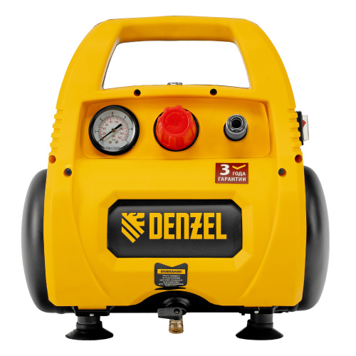 Компрессор воздушный безмасляный РС 1/6-180,1, 1 кВт, 180 л/мин, 6 л Denzel по ценам производителя в Уфе с доставкой по всей России