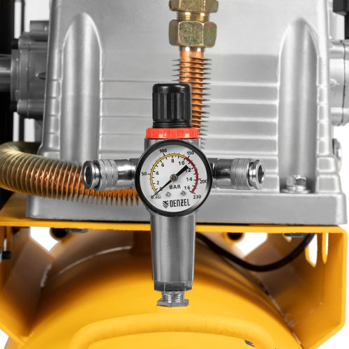 Компрессор воздушный, ременный привод BCI4000-T/100, 4.0 кВт, 100 литров, 690 л/мин Denzel по ценам производителя в Уфе с доставкой по всей России