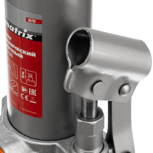 Домкрат гидравлический бутылочный, 3 т, h подъема 178-343 мм Matrix по ценам производителя в Уфе с доставкой по всей России