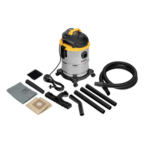 Пылесос строительный SVC15, 1200 Вт, бак 15 л, шланг 2 м Denzel купить в Москве с доставкой по всей России | ProtosMarket.ru